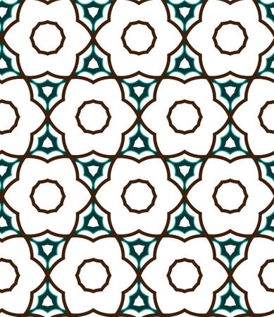Seamless vector pattern. Background texture in geometric ornamental style.のイラスト素材