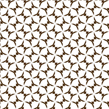 Seamless geometric ornamental vector pattern. Abstract backgroundのイラスト素材