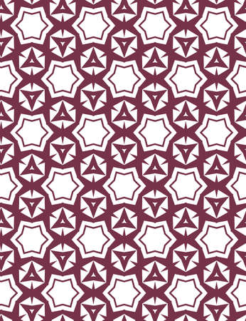 Seamless vector pattern. Background texture in geometric ornamental style.のイラスト素材