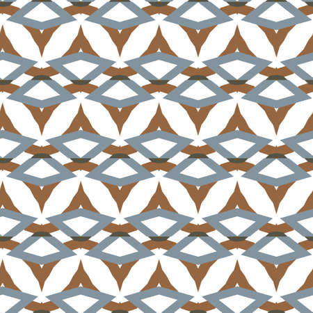 Geometric ornamental vector pattern. Seamless design texture.のイラスト素材