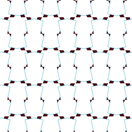 Abstract background texture in geometric ornamental style. Seamless design.のイラスト素材