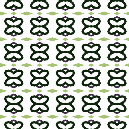 Seamless geometric ornamental vector pattern. Abstract backgroundのイラスト素材
