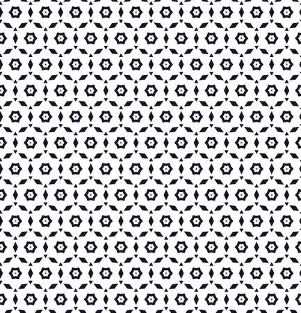 Seamless vector pattern in geometric ornamental styleのイラスト素材