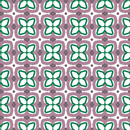 Seamless geometric ornamental vector pattern. Abstract backgroundのイラスト素材