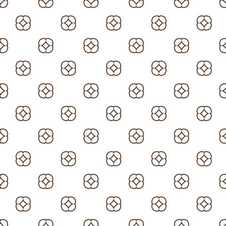 Seamless vector pattern. Background texture in geometric ornamental style.のイラスト素材
