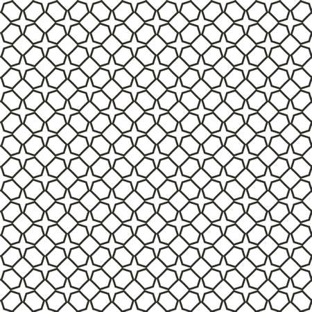 Seamless vector pattern. Background texture in geometric ornamental style.のイラスト素材