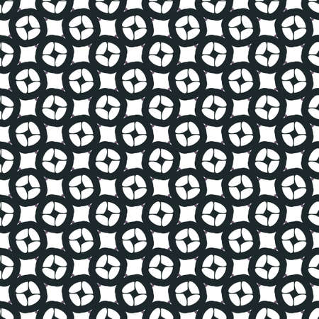 Seamless geometric ornamental vector pattern. Abstract backgroundのイラスト素材