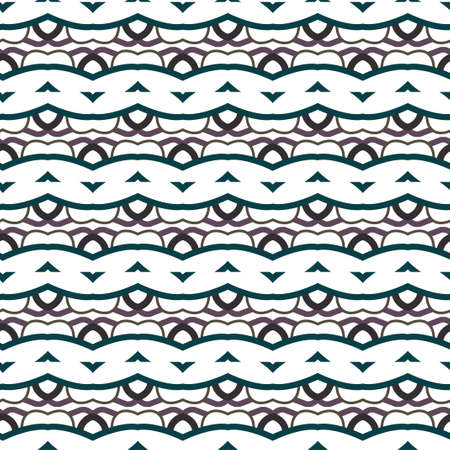 Abstract background texture in geometric ornamental style. Seamless design.のイラスト素材