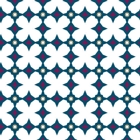 Seamless geometric ornamental vector pattern. Abstract backgroundのイラスト素材