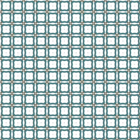 Geometric ornamental vector pattern. Seamless design texture.のイラスト素材