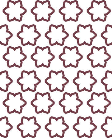Seamless vector pattern. Background texture in geometric ornamental style.のイラスト素材