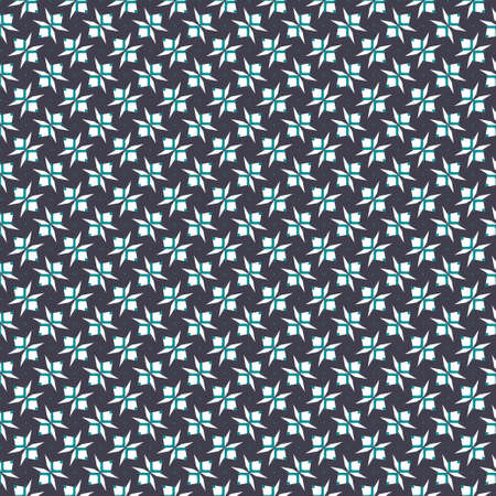 Geometric ornamental vector pattern. Seamless design texture.のイラスト素材