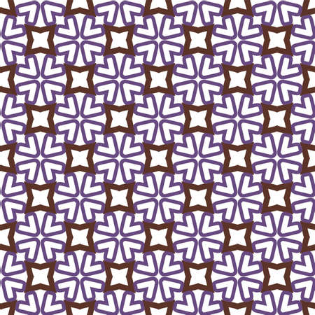 Seamless vector pattern in geometric ornamental styleのイラスト素材