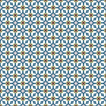 Seamless vector pattern. Background texture in geometric ornamental style.のイラスト素材