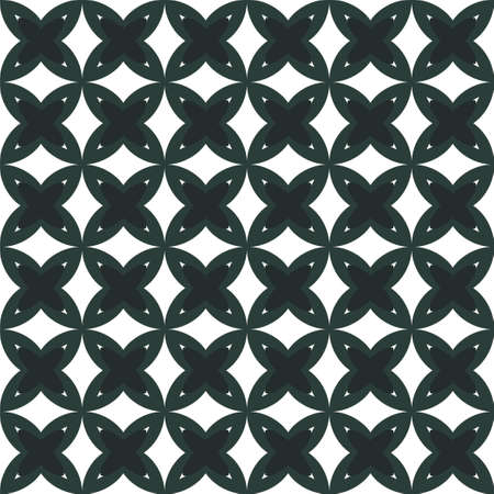 Seamless geometric ornamental vector pattern. Abstract backgroundのイラスト素材