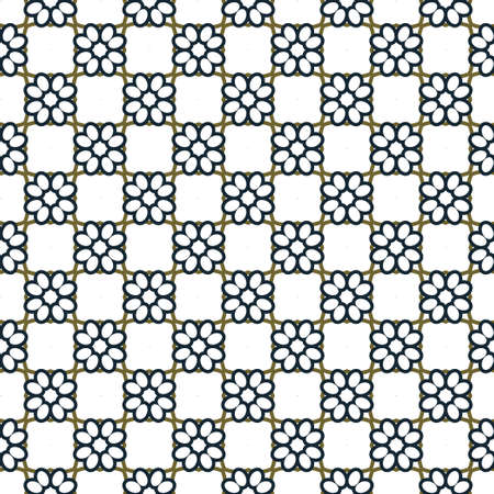Geometric ornamental vector pattern. Seamless design texture.