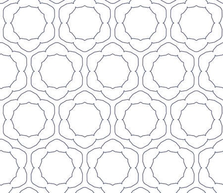 Seamless geometric ornamental vector pattern. Abstract backgroundのイラスト素材