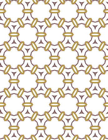 Seamless vector pattern. Background texture in geometric ornamental style.のイラスト素材