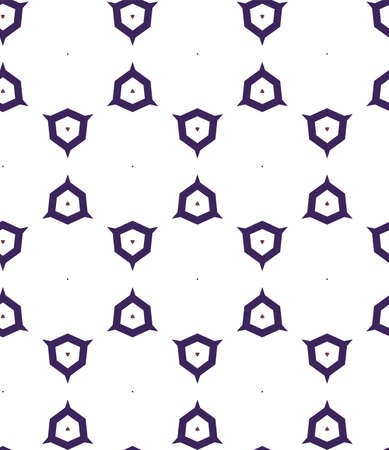 Seamless geometric ornamental vector pattern. Abstract backgroundのイラスト素材
