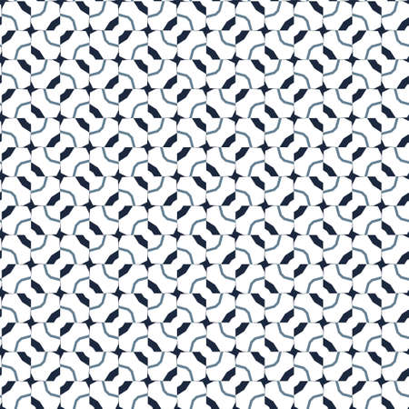 Seamless vector pattern in geometric ornamental styleのイラスト素材