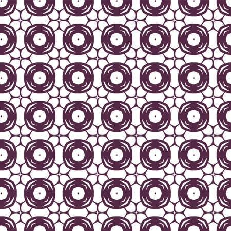 Seamless vector pattern in geometric ornamental styleのイラスト素材