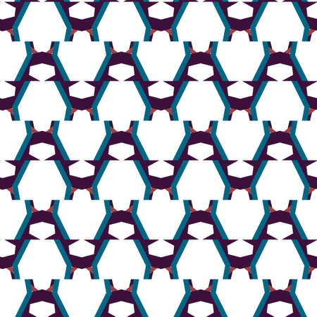 Abstract background texture in geometric ornamental style. Seamless design.のイラスト素材