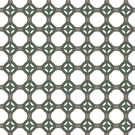Geometric ornamental vector pattern. Seamless design texture.のイラスト素材