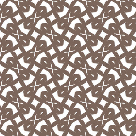 Seamless vector pattern in geometric ornamental styleのイラスト素材