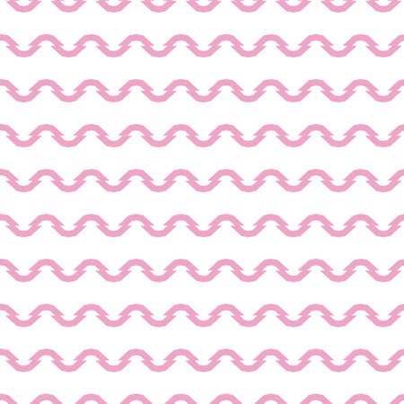 Seamless vector pattern in geometric ornamental styleのイラスト素材