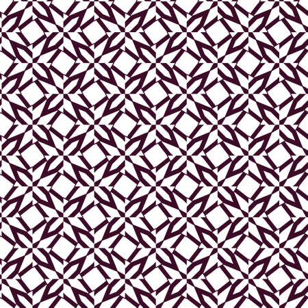 Seamless vector pattern in geometric ornamental styleのイラスト素材