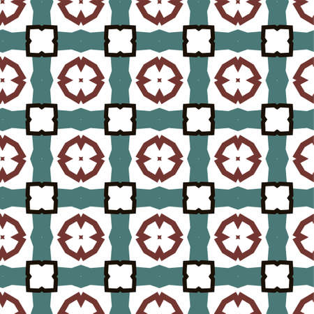 Abstract background texture in geometric ornamental style. Seamless design.のイラスト素材