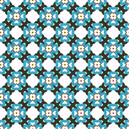 Seamless geometric ornamental vector pattern. Abstract background