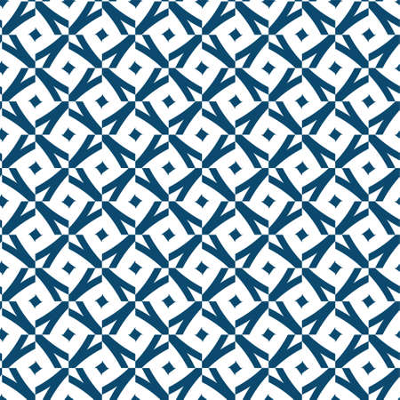 Seamless vector pattern in geometric ornamental styleのイラスト素材