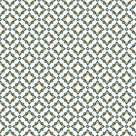Seamless vector pattern in geometric ornamental styleのイラスト素材