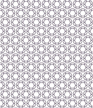 Seamless vector pattern in geometric ornamental styleのイラスト素材