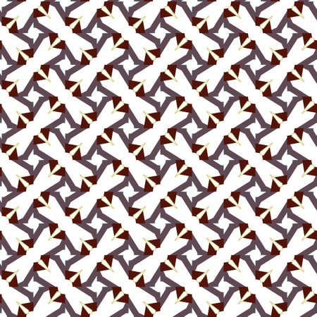 Seamless vector pattern. Background texture in geometric ornamental style.のイラスト素材
