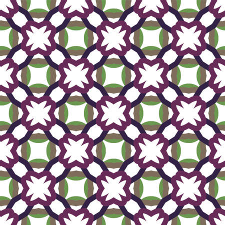 Abstract background texture in geometric ornamental style. Seamless design.のイラスト素材