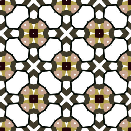 Abstract background texture in geometric ornamental style. Seamless design.