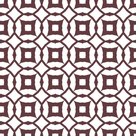 Geometric ornamental vector pattern. Seamless design texture.のイラスト素材