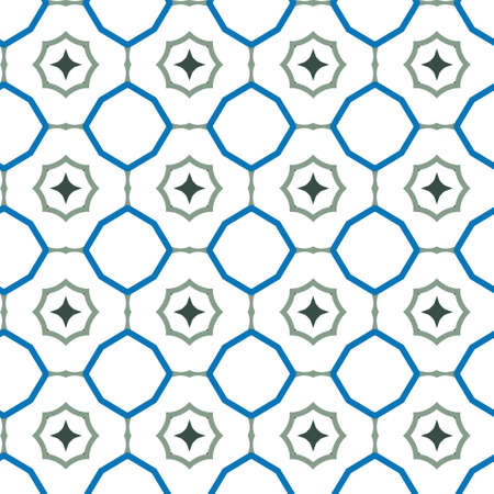 Seamless vector pattern in geometric ornamental styleのイラスト素材