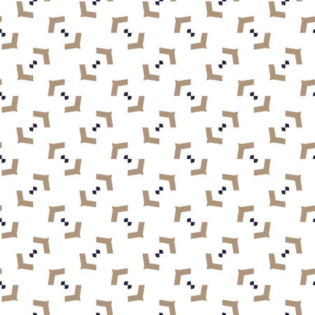 Seamless vector pattern. Background texture in geometric ornamental style.