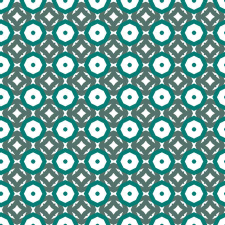Geometric ornamental vector pattern. Seamless design texture.のイラスト素材