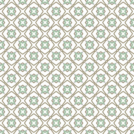 Seamless geometric ornamental vector pattern. Abstract backgroundのイラスト素材