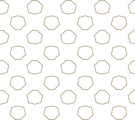 Seamless geometric ornamental vector pattern. Abstract backgroundのイラスト素材