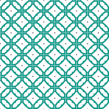 Geometric ornamental vector pattern. Seamless design texture.のイラスト素材