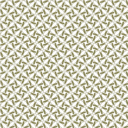 Seamless vector pattern in geometric ornamental styleのイラスト素材