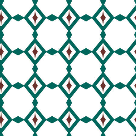 Abstract background texture in geometric ornamental style. Seamless design.のイラスト素材