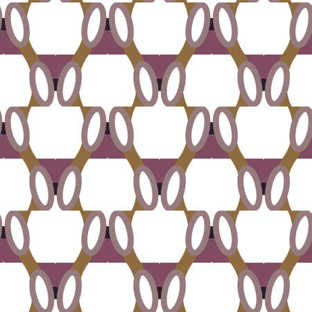 Seamless vector pattern. Background texture in geometric ornamental style.のイラスト素材