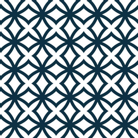 Seamless geometric ornamental vector pattern. Abstract backgroundのイラスト素材