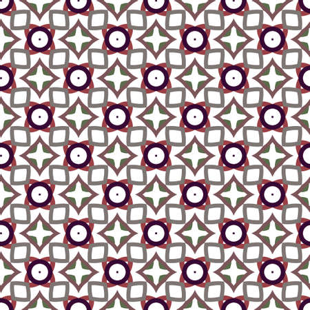 Abstract background texture in geometric ornamental style. Seamless design.のイラスト素材